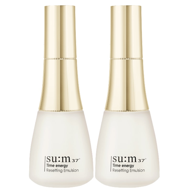 タイムエナジー スキンリセッティング リファイニング エマルジョン120ml*2個（乳液）/ sum37 /Time energy Reseting Emulsion
