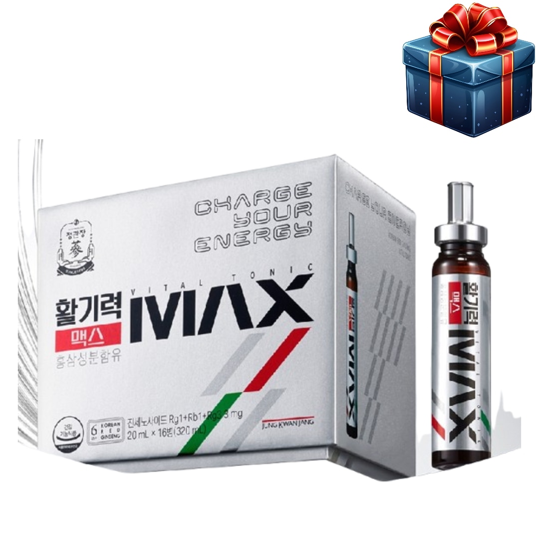 [NEWエネルギーアンプル] 活気力 マックス エネルギーボックス (20mlx16本) 韓国栄養剤 疲労回復 免疫力増進