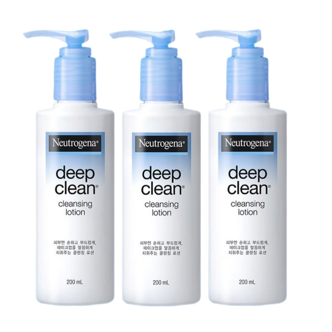 ディープクリーン クレンジングローション 200ml×3個 低刺激処方 5重保湿ケア 敏感肌対応 ローションタイプ メイク汚れ除去 水分蒸発防止 しっとり洗浄 クレンジングバームクリームローション 5,035円