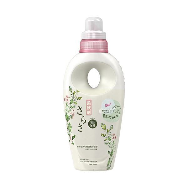 （まとめ） P＆Gさらさ 柔軟剤 本体 530ml 1本 [x10セット]