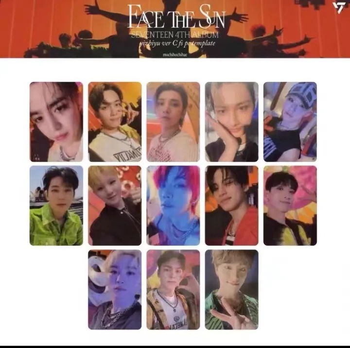 SEVENTEEN ヨントン Withfansトレカ C 全員セット