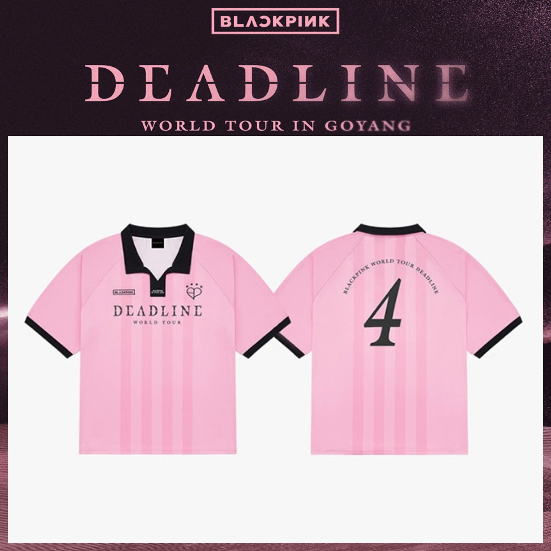 【国内発送】 【公式】 サイズ選択 BLACKPINK 【 UNIFORM 】 WORLD TOUR DEADLINE 公式MD