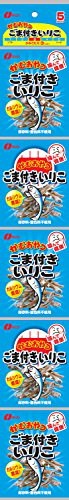 他サイト： なとり 5連かむおやつごま付きいりこ 5連5袋の商品画像