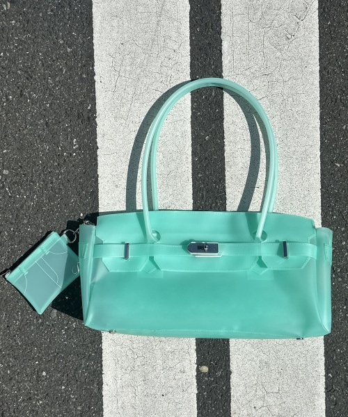 【DEINET】 JELLY TWO-WAY BAG IN MINT ショルダーバッグ 正規品