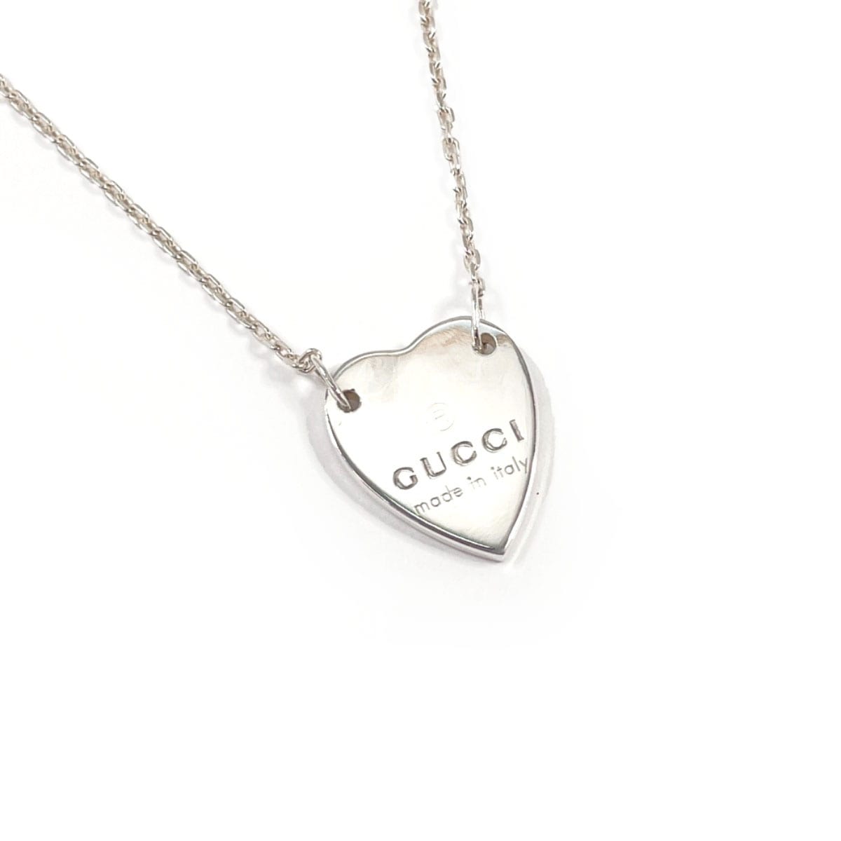 223512 J8400 8106 トレードマーク ハート ネックレス シルバー シルバー925 レディース