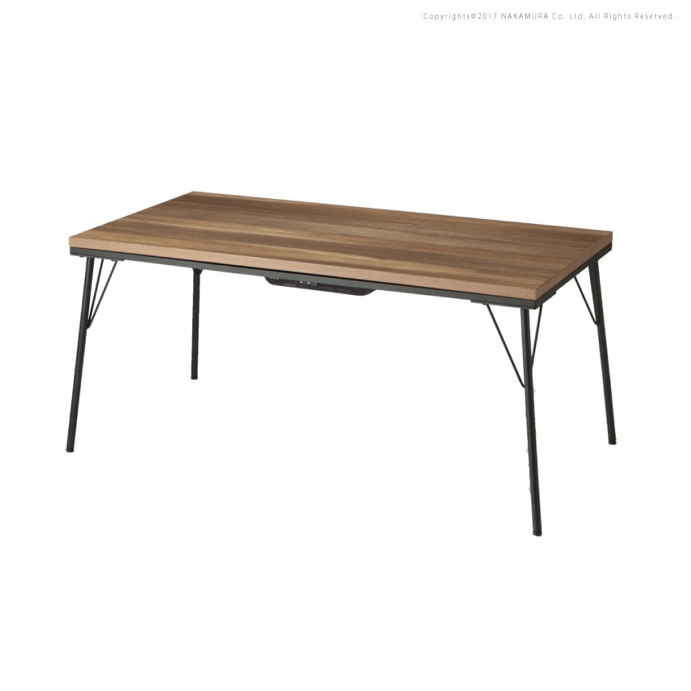 こたつテーブル こたつ ハイタイプ コタツ 長方形 120 ダイニングこたつ 高さ調節 おしゃれ 折りたたみこたつ 古材風 400Wヒーター 炬燵 テーブル 机