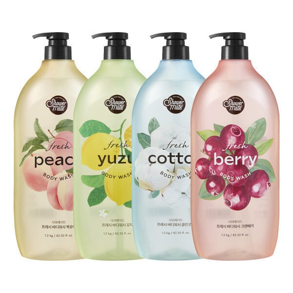 シャワーメイト フレッシュボディウォッシュ4種 1.2kg x 3個 4,696円