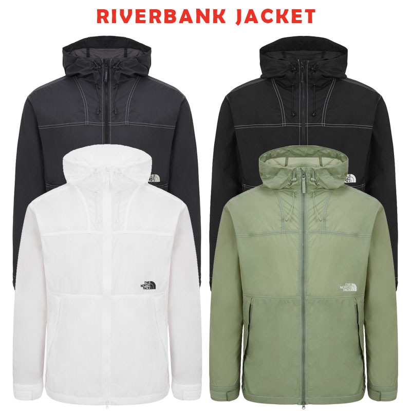 韓国正規品保証 関税負担なNJ3LS05A RIVERBANK JACKET デイリー 基本 着装 男子 女子 人気 韓国 ファッション 男女共用 アウトドア