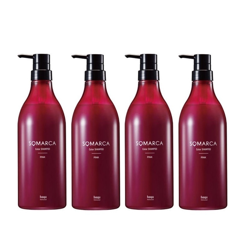 ホーユー ソマルカ カラーシャンプー ピンク 770ml ×4セット