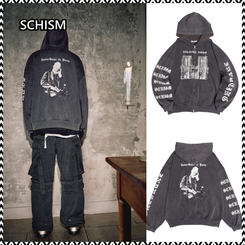SCHISM NOTRE DAME ZIP HOODIE