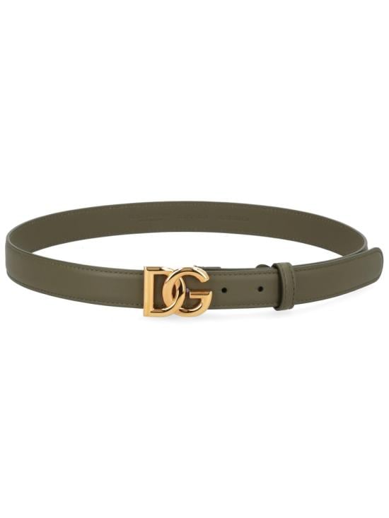 DOLCE & GABBANA Women Regular Belts BE1447 AK27480560 MILITARY GREEN