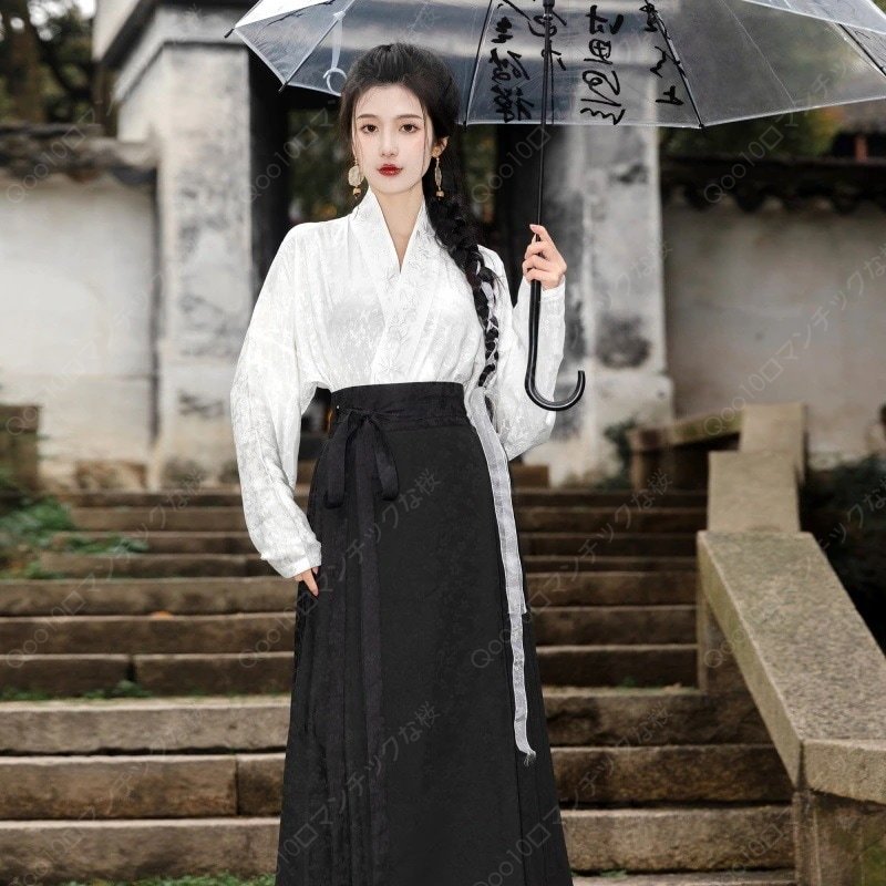 【2024新品追加】【最安値挑戦】新中国風改良馬面スカートスカート女性の夏のスカート小さなロングスカート毎日の通勤スーツ-51