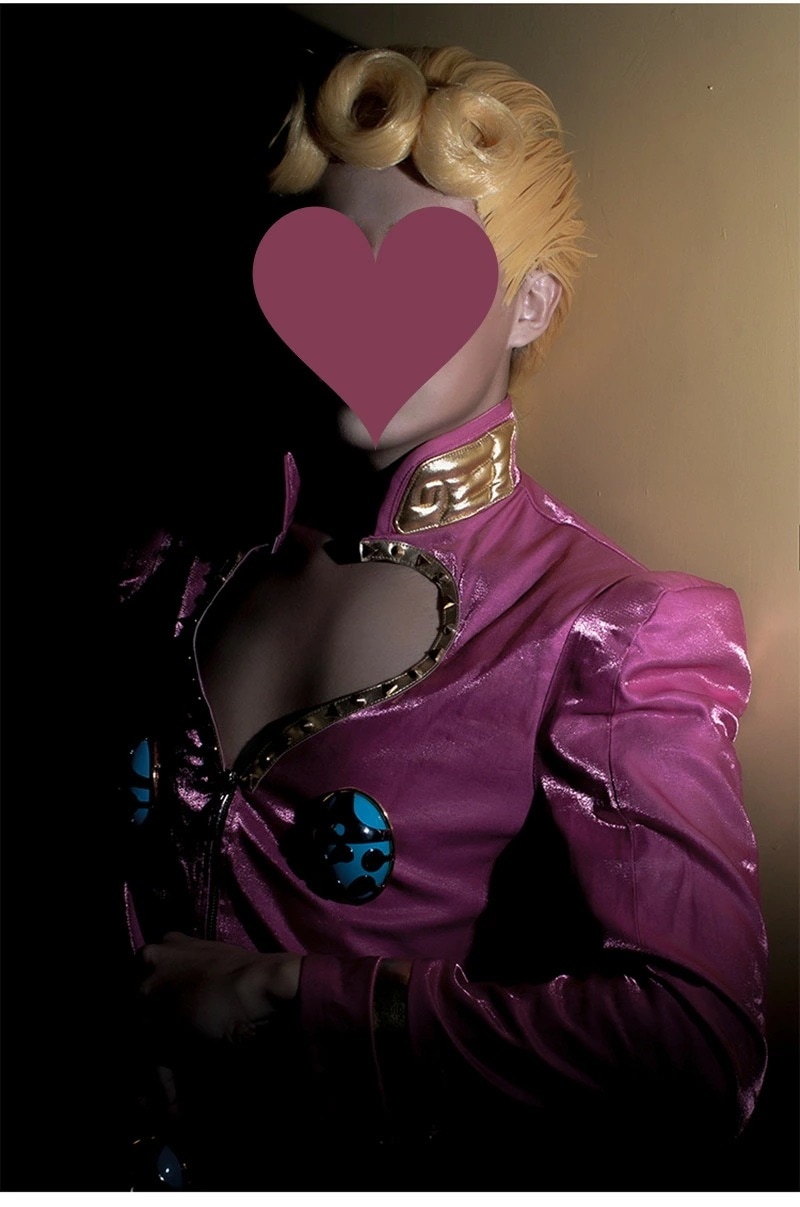 コスプレ コスチューム ジョルノ・ジョバァーナ Giorno Giovanna おうごんのかぜ 黄金の風 ジョジョの奇妙な冒険／ジョジョのきみょうなぼうけん かつら購入可能