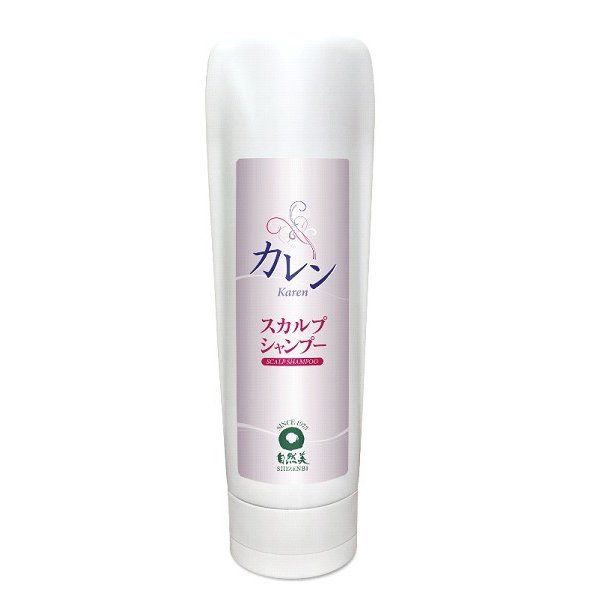 送料無料 180mlx2 自然美 カレン スカルプシャンプー 180mlx2 すかるぷしゃんぷー