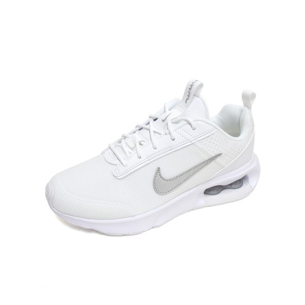 ナイキシューズナイキエアマックスインターロックライトランニングシューズホワイトシルバー DV5695-100