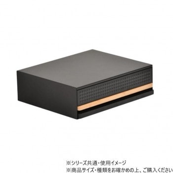 B.Bファニシング TREE 家電下引き出し収納スライドテーブル ブラック TRKS0243KIBLK