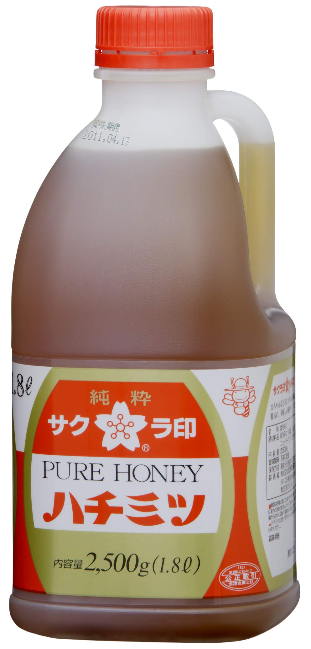 加藤美蜂園 サクラ印 純粋ハチミツ 2500g