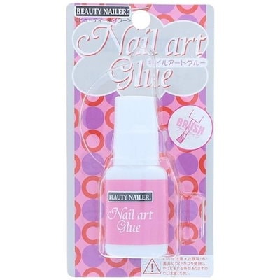 他サイト： ネイルグルー ネイル接着剤 8g グルー ネイルアート専用 ネイル用品 ジェルネイル ネイルケア 爪 塗布 ハンド ラインアート アート専用 メール便発送/ネイルアートグルー1個の商品画像