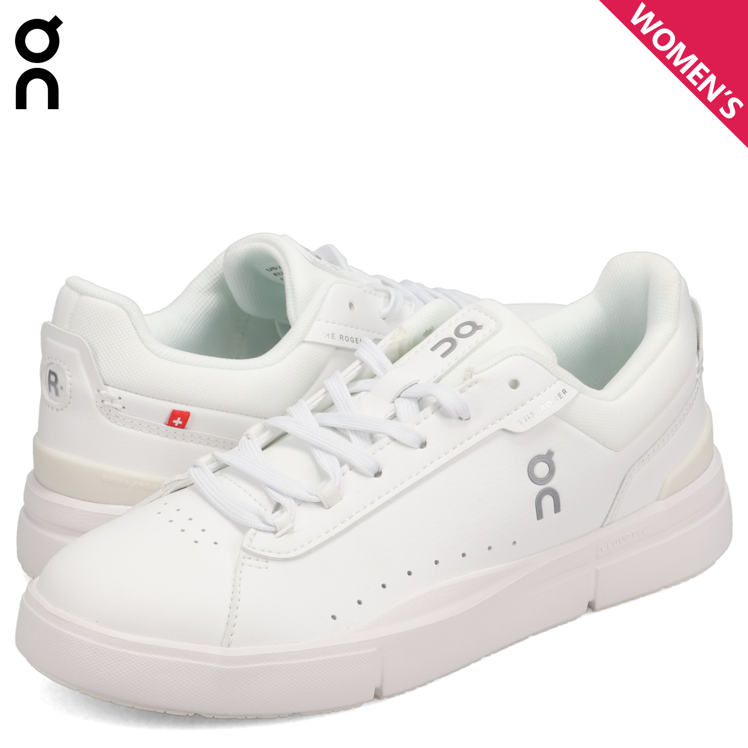 スニーカー ロジャー アドバンテージ レディース W ホワイト 白 3WF30391200