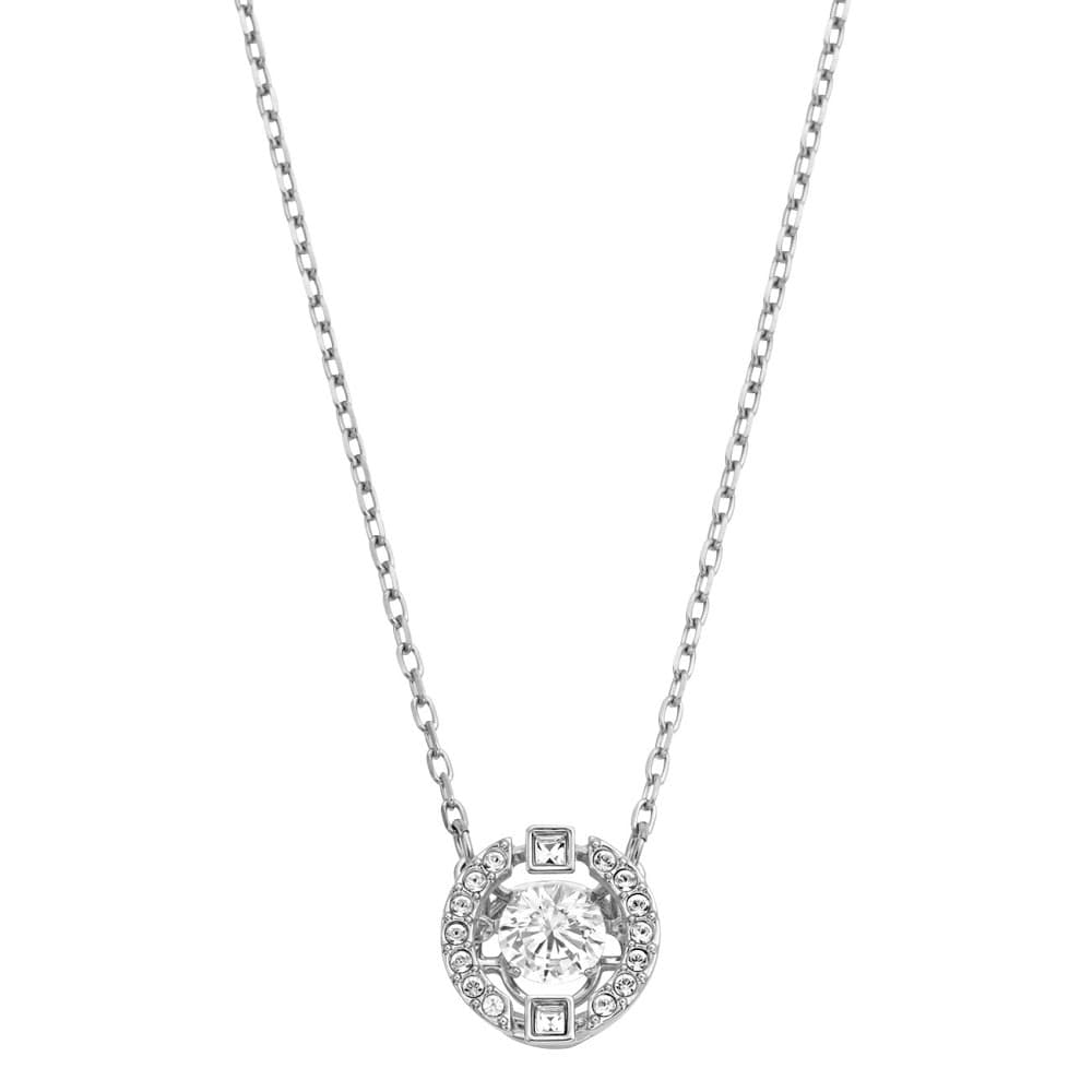 スワロフスキー ネックレス ペンダント SWAROVSKI ダンシングクリスタル クリスタルパヴェ ラウンド 5286137