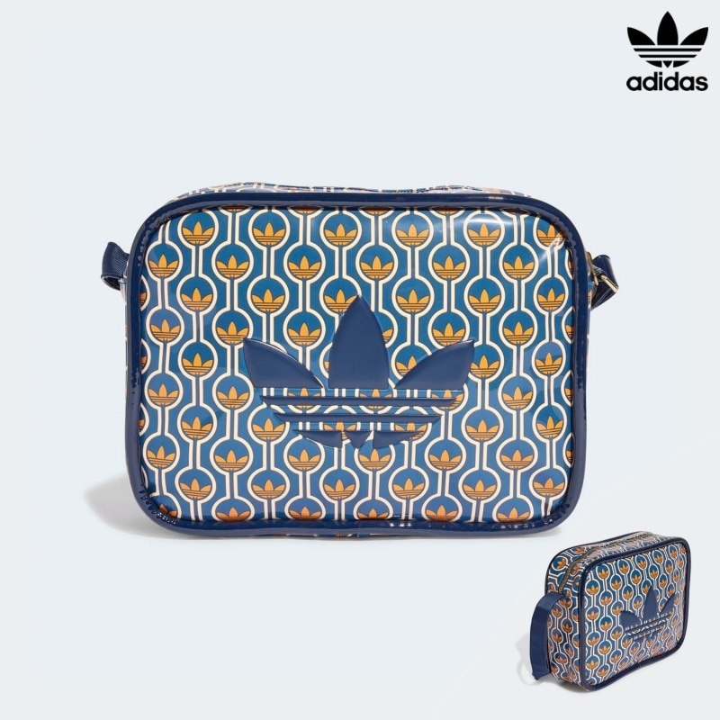 ADIDAS] アディダス モノグラムプリント エアライナーバッグ