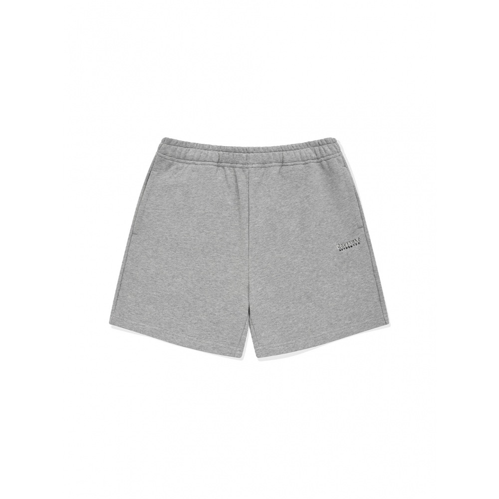 COVERNAT ボクサーフィットスウェットショーツメランジグレー