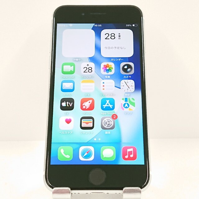 iPhoneSE 第2世代 64GB au ホワイト 送料無料 本体 c20254 【中古】