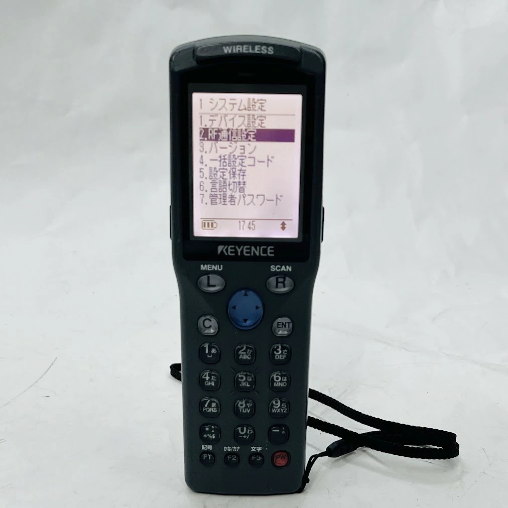 【中古】キーエンス ハンディターミナル BT910 ワイヤレス Wifiタイプ 中古バッテリー1個付き 動作確認済み