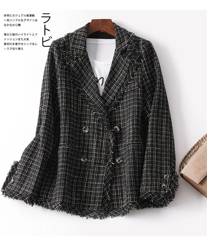 最安値挑戦で遂に解禁 ダブルバックル スーツ チェスターコート 女性 秋 冬 新作 ゆった