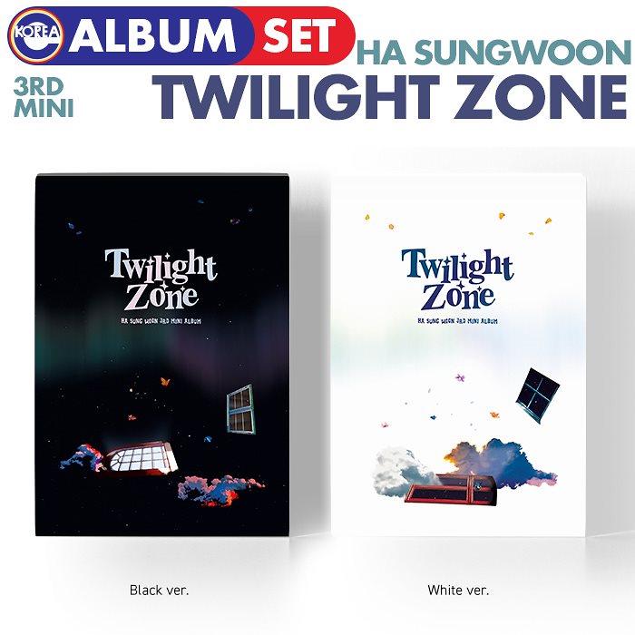 当店特典付 即日 ポスター無/2種セット ハソンウン ミニ3集 アルバム Twilight Zone