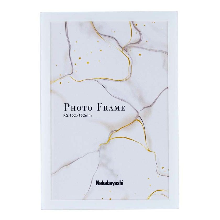 （まとめ買い）ナカバヤシ アクリル製フォトフレーム スライド式 KG ホワイト F-AC-102-W [x3セット] 4,574円