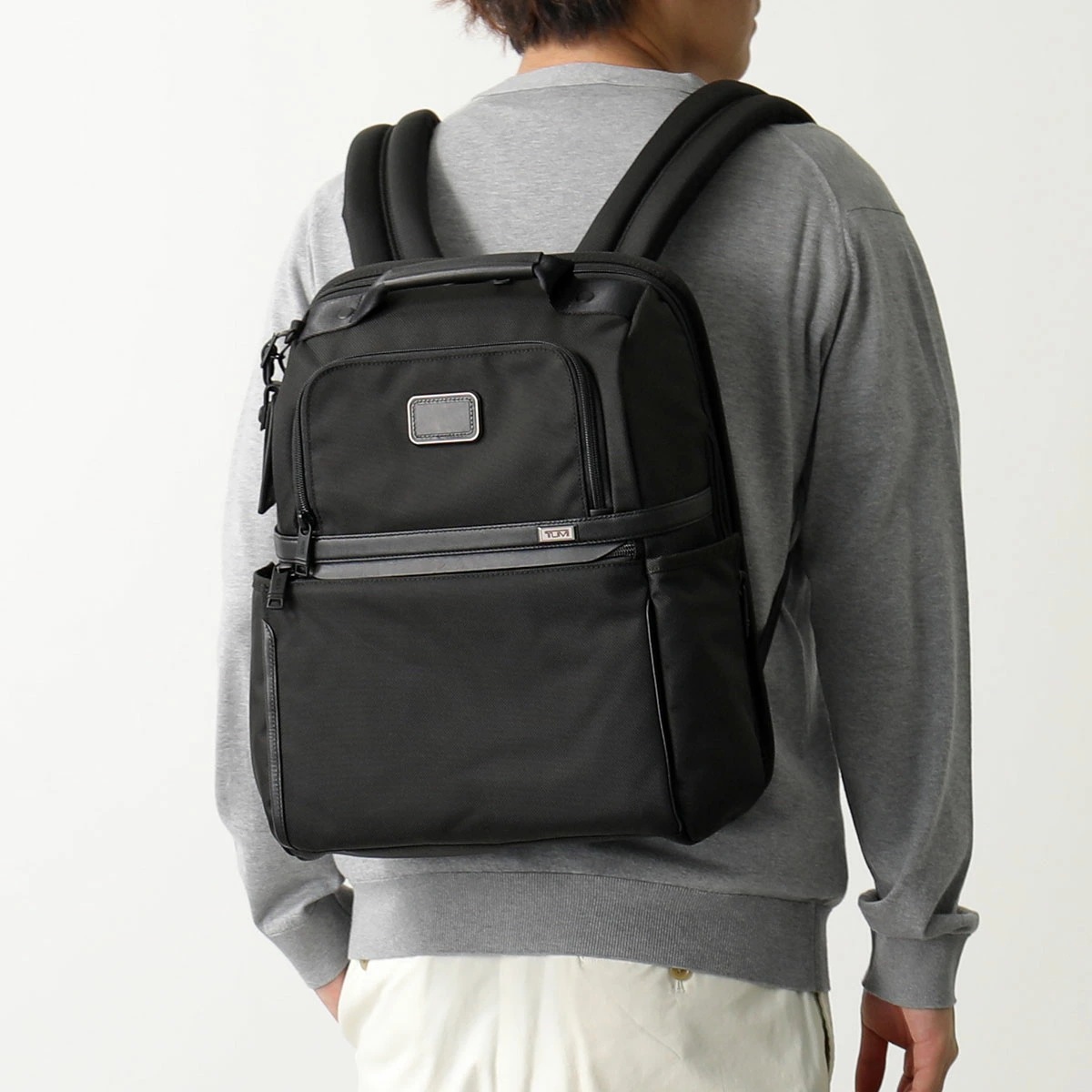 TUMI トゥミ バックパック Slim Solutions Brief Pack 117298 1041 メンズ Alpha 3 アルファ リュック ナイロン 鞄 ブラック