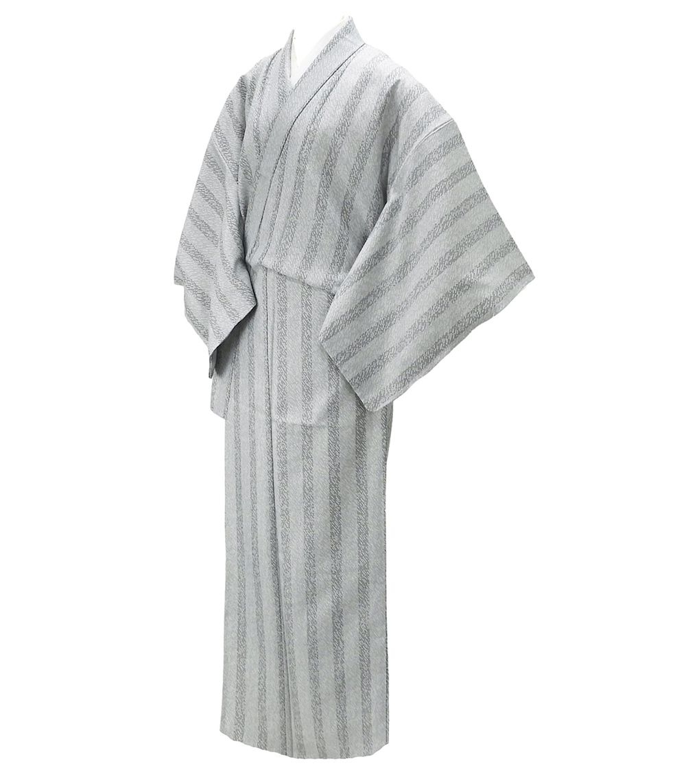 洗える着物 小紋 Ｌ寸ポリエステル 着物 新品 カジュアル レディース p1647