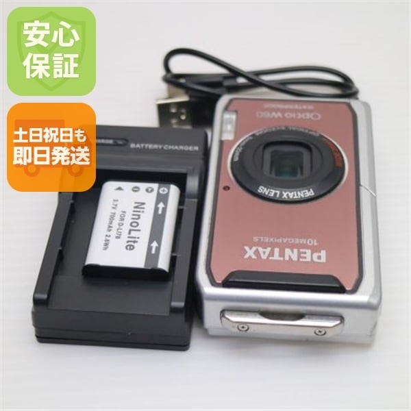 良品Optio W60 コーラルピンク PENTAX デジカメ 31