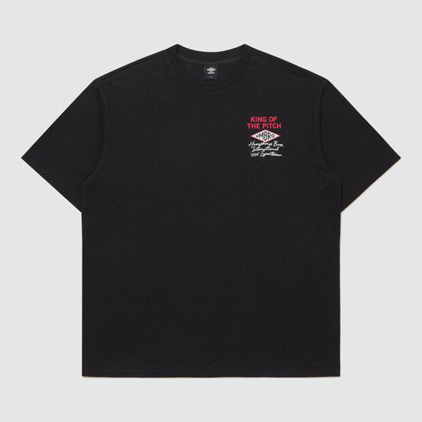 HBL キング オブ ザ ピッチ 半袖 Tシャツ BLACK UR121CRS24 BLK0