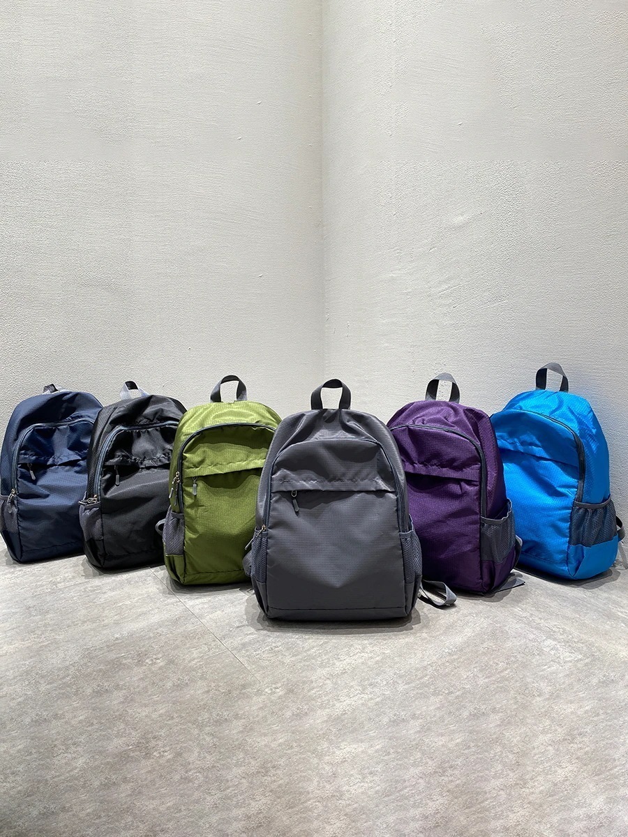 新作 バックパック 多機能折りたたみオックスフォード布ショルダーバッグ防水大容量ナイロン布トラベルリュックサック