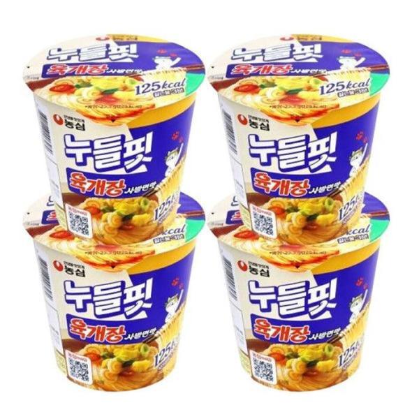 農心 ヌードルフィット ユッケジャン 鉢麺味 x 16個