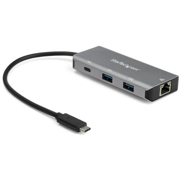 HB31C2A1CGB ブラック/スペースグレー [USB Type-C接続3ポートUSB3.1ハブ]