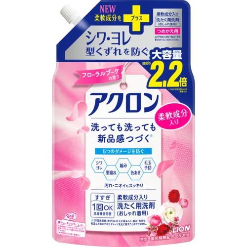 アクロン フローラルブーケの香り つめかえ用 大 850ml 製品画像