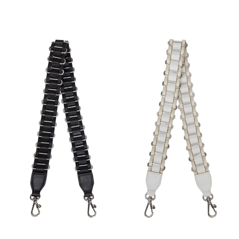 【VUNQUE】 LEATHER TWIST STRAP : 2COLORS