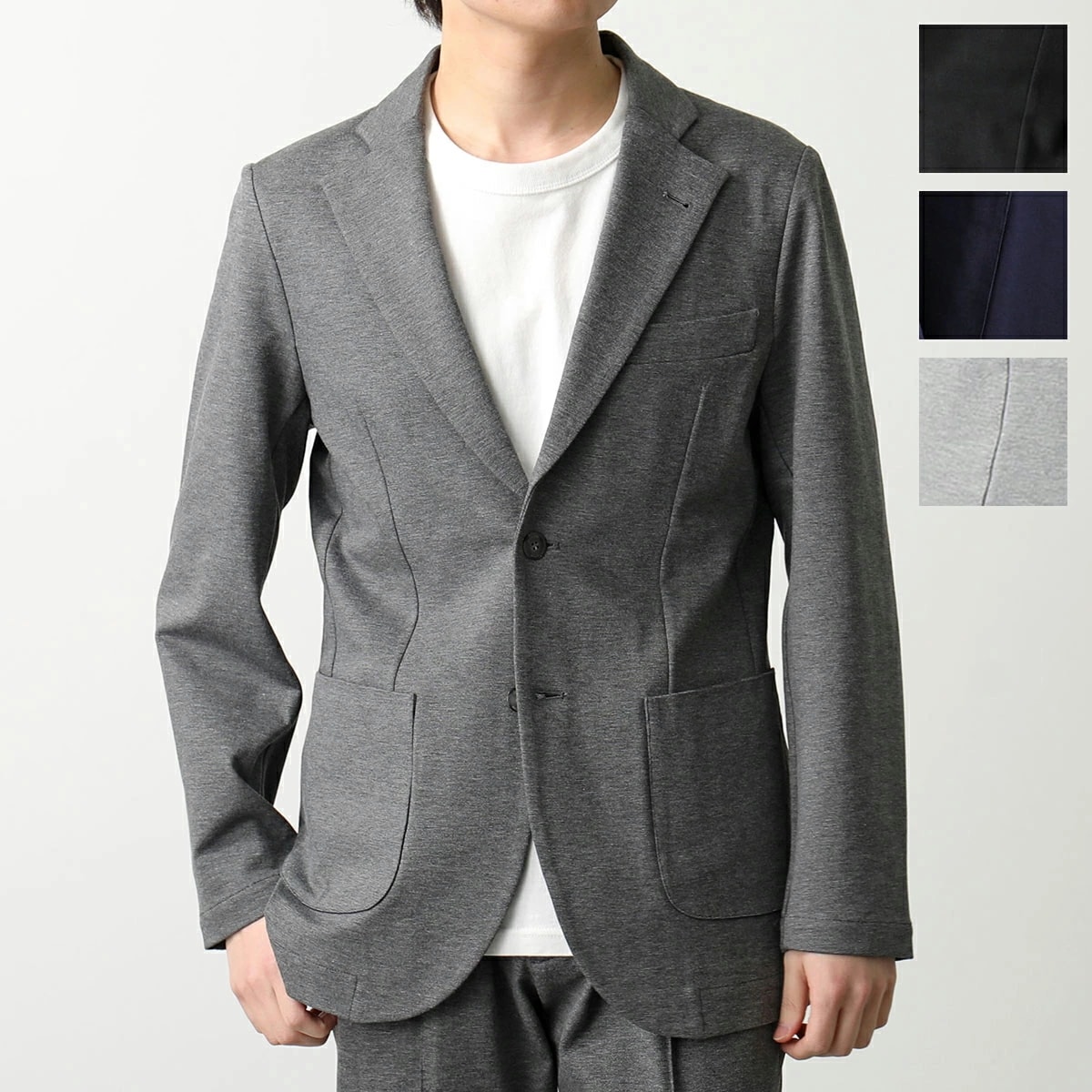 giabs ARCHIVIO ジャブスアルキヴィオ ジャケット STROZZI A5961 ストロッツィ メンズ サマージャージー 2Bテーラード セットアップ可能 カラー4色 26,692円