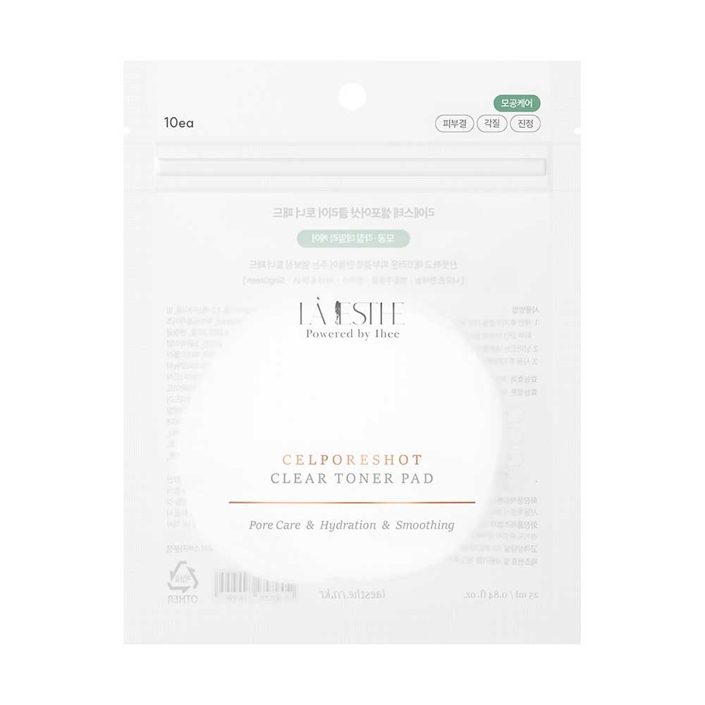 laesthe cell pore shot clear toner pads 25ml*100sheets