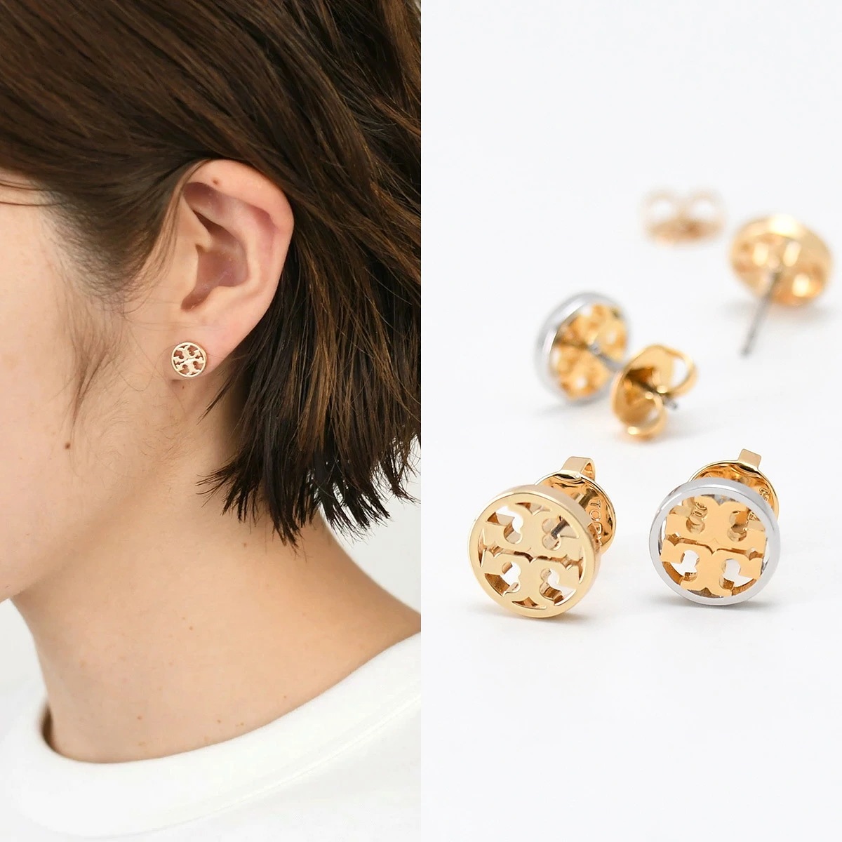 ピアス アクセサリー ミラーピアス 26222 11165518 レディース GOLD ゴールド シルバー ギフト プレゼント