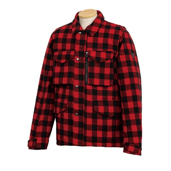 秋冬 UNJ131 アーバンフィールドジャケット メンズ レッドチェック LBサイズ UNJ131/RED CHECK/LB