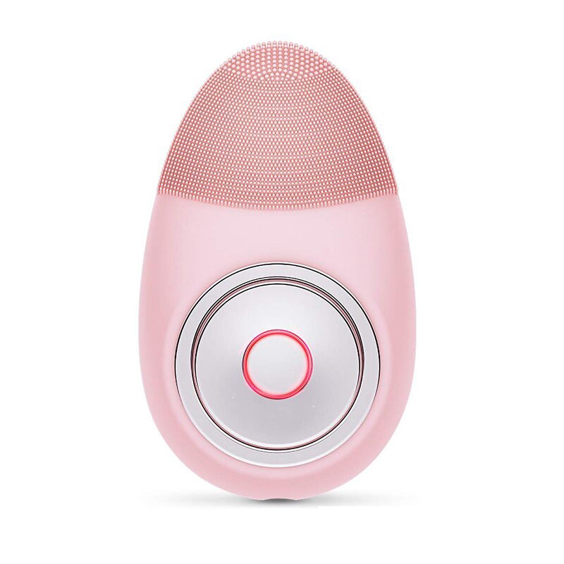 洗顔ブラシ 美顔器 1台6役 メイク落とし 音波洗顔 イオン導入 温熱ケア 引き締め 赤光エステ 超