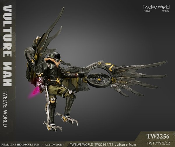 TWTOYS Vulture Warrior 1/12 アクションフィギュア TW2256 さいはん