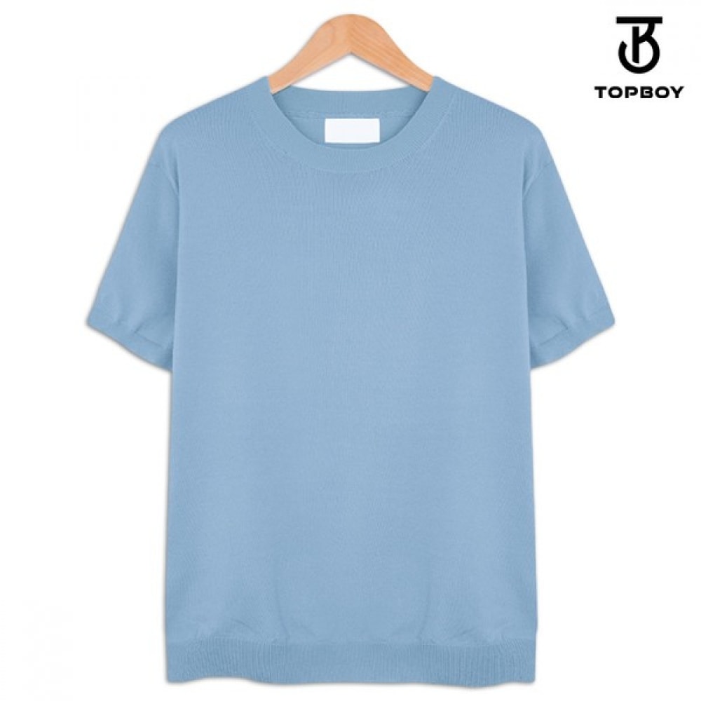 (トップボーイ) シエロラウンドショートスリーブニット (ROM006)