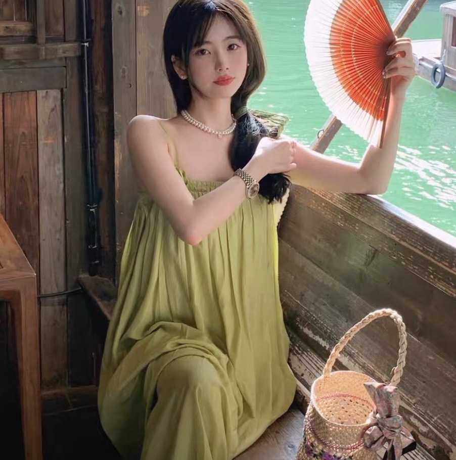 ワンピース デート フレアワンピース ロング ロング丈 袖なし ノースリーブ かわいい 大人可愛い きれいめ シンプル カジュアル 大人 上品 おしゃれ お洒落 主役級 存在感 夏 10代 20代 5,378円