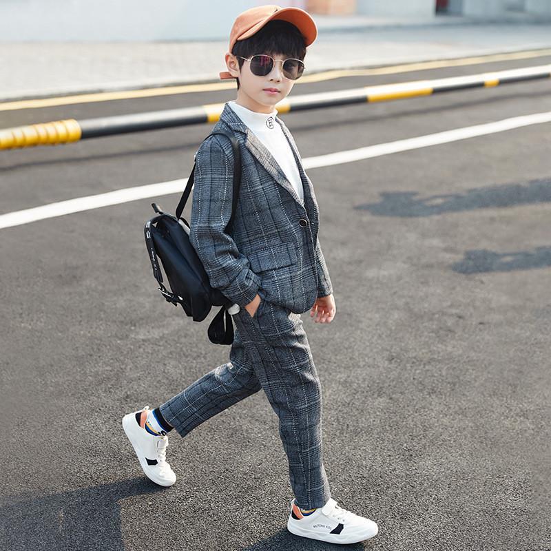 新品 フォーマルスーツ 男の子 イベント 2点セット スーツ キッズ 子供 チェック 子供服 卒業式 男子スーツ 入学式 卒業式 発表会