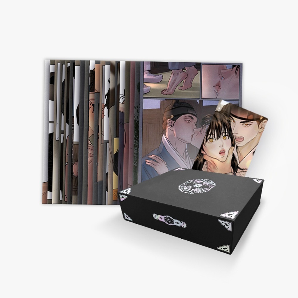 錄 (葉書,ポスター,フォトカードセット) / 『夜画帳』 byeonduck 公式グッズ / 韓国漫画 韓国小説 ウェブトゥーン ドラマ